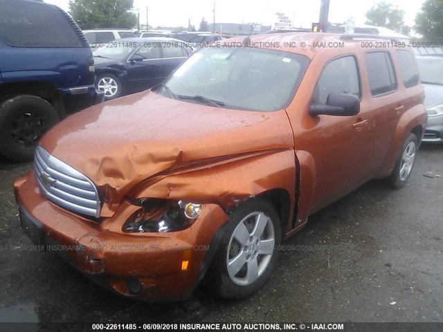 3GNDA13DX8S578511 - 2008 CHEVROLET HHR LS ORANGE photo 2