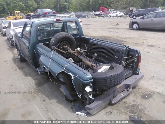 1FTCR10A5VPA95624 - 1997 FORD RANGER GREEN photo 6