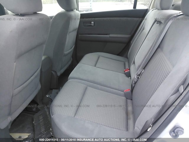 3N1AB61E08L755291 - 2008 NISSAN SENTRA 2.0/2.0S/2.0SL SILVER photo 8