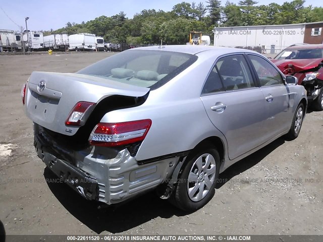 4T4BF3EK3AR054925 - 2010 TOYOTA CAMRY SE/LE/XLE 银色 照片 4