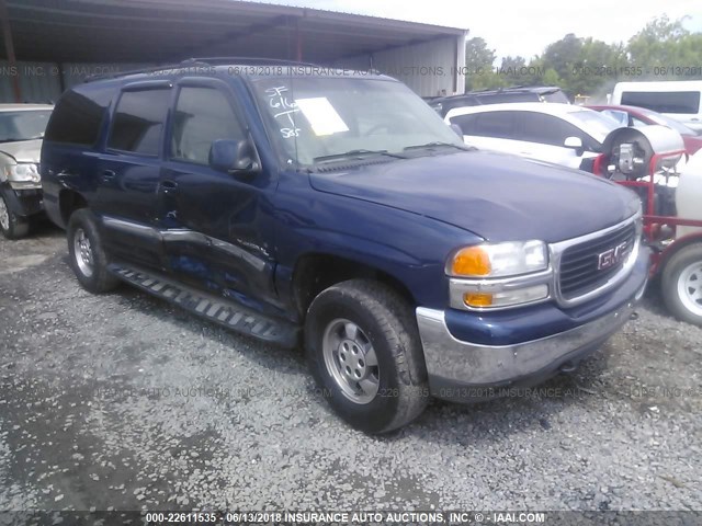 1GKFK16ZX2J310822 - 2002 GMC YUKON XL K1500 Dark Blue photo 1