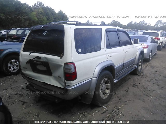 JT3HN87R7W9007446 - 1998 TOYOTA 4RUNNER LIMITED WHITE photo 4