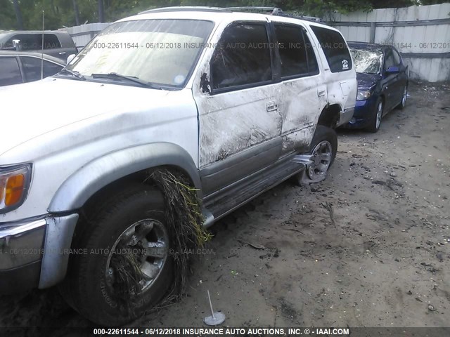 JT3HN87R7W9007446 - 1998 TOYOTA 4RUNNER LIMITED WHITE photo 6