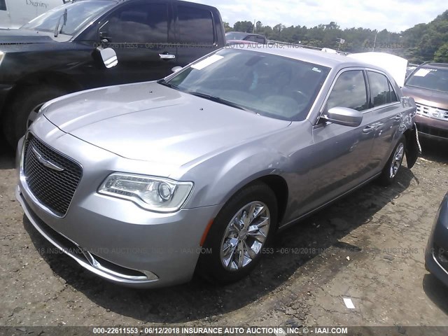 2C3CCAAG6FH792105 - 2015 CHRYSLER 300 LIMITED SILVER photo 2