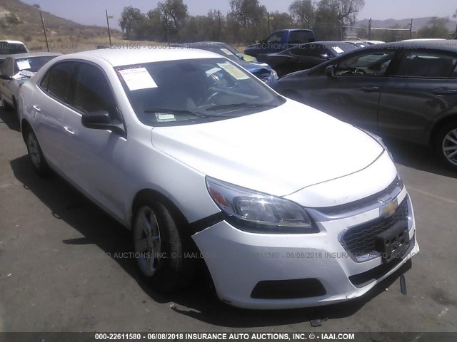 1G11B5SL8FU152573 - 2015 CHEVROLET MALIBU LS თეთრი ფოტო 1