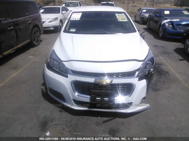 1G11B5SL8FU152573 - 2015 CHEVROLET MALIBU LS თეთრი ფოტო 6
