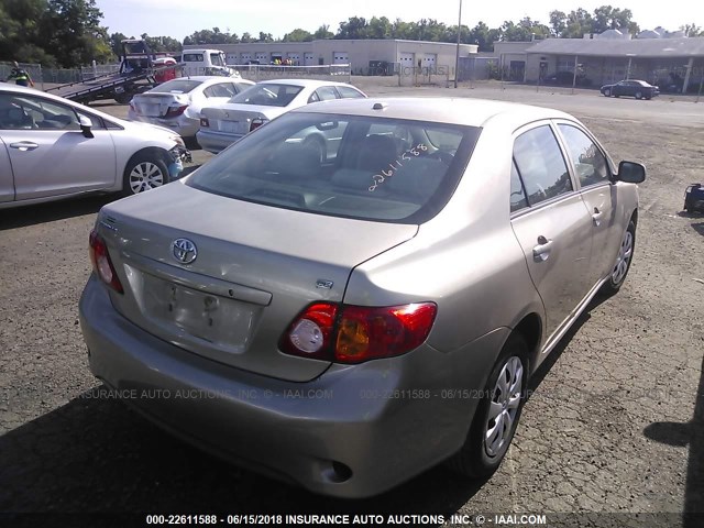 2T1BU4EE4AC517883 - 2010 TOYOTA COROLLA S/LE/XLE GOLD photo 6