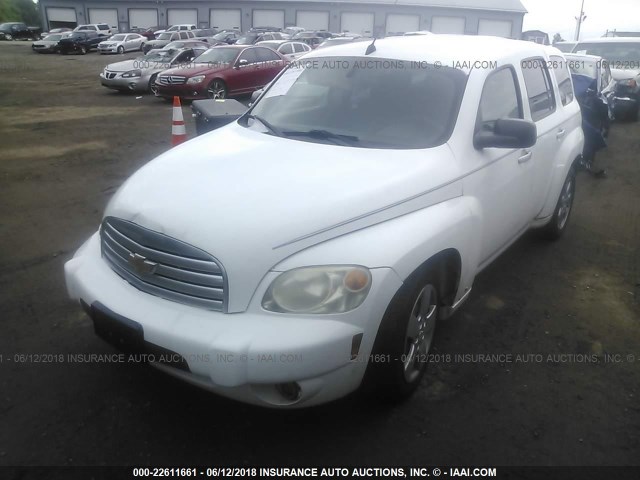 3GNDA13D37S582611 - 2007 CHEVROLET HHR LS თეთრი ფოტო 2