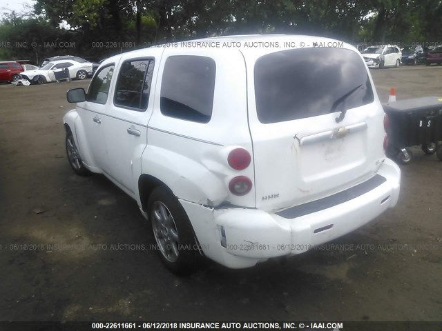 3GNDA13D37S582611 - 2007 CHEVROLET HHR LS თეთრი ფოტო 3