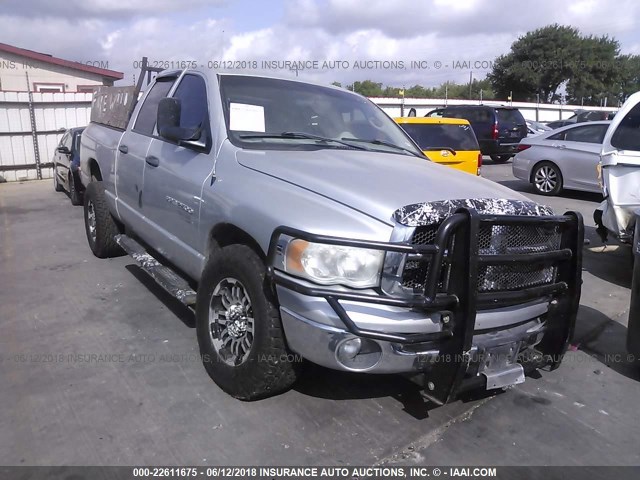 3D7KA28D34G160146 - 2004 DODGE RAM 2500 ST/SLT SILVER photo 1