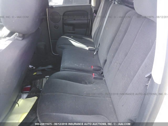 3D7KA28D34G160146 - 2004 DODGE RAM 2500 ST/SLT 银色 照片 8