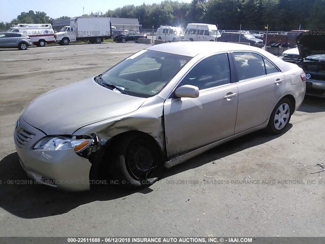 4T1BE46K77U107832 - 2007 TOYOTA CAMRY NEW GENERAT CE/LE/XLE/SE TAN photo 2