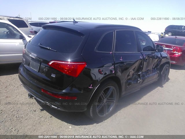 WA1WKAFPXCA111601 - 2012 AUDI Q5 PRESTIGE BLACK photo 4