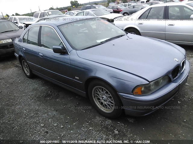 WBADT43442GY95028 - 2002 BMW 525 I AUTOMATIC Light Blue photo 1