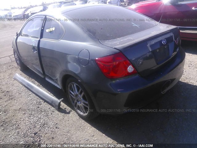 JTKDE177570162768 - 2007 TOYOTA SCION TC 灰色 照片 3