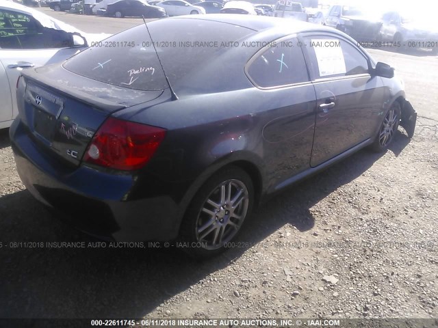 JTKDE177570162768 - 2007 TOYOTA SCION TC 灰色 照片 4