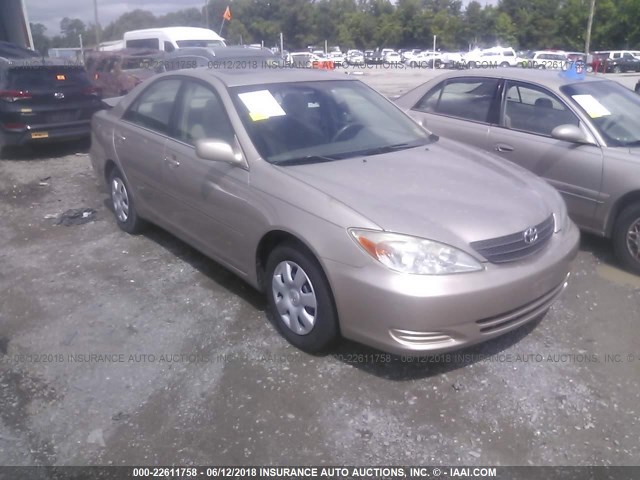 4T1BE30K64U315800 - 2004 TOYOTA CAMRY LE/XLE/SE 金色 照片 1