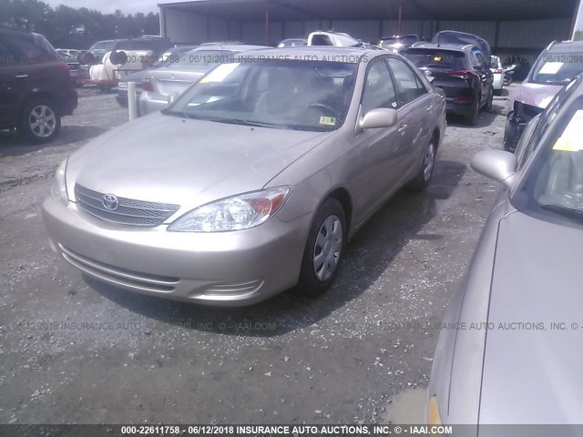 4T1BE30K64U315800 - 2004 TOYOTA CAMRY LE/XLE/SE 金色 照片 2