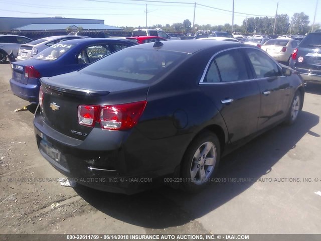 1G11C5SL3EF293468 - 2014 CHEVROLET MALIBU 1LT 灰色 照片 4