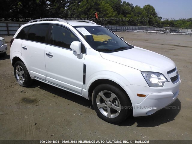 3GNAL3EK8DS623685 - 2013 CHEVROLET CAPTIVA LT WHITE photo 1