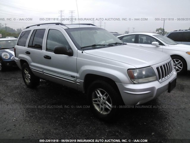 1J4GW48S54C144202 - 2004 JEEP GRAND CHEROKEE LAREDO/COLUMBIA/FREEDOM 银色 照片 1