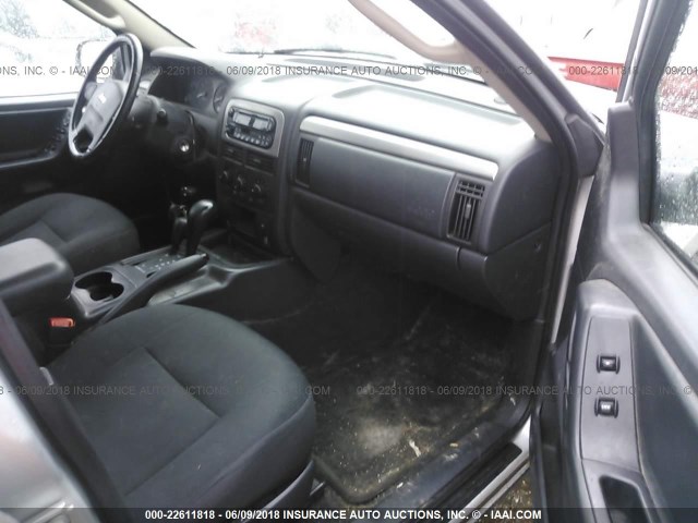 1J4GW48S54C144202 - 2004 JEEP GRAND CHEROKEE LAREDO/COLUMBIA/FREEDOM 银色 照片 5