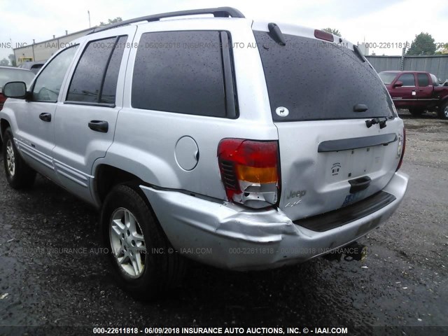 1J4GW48S54C144202 - 2004 JEEP GRAND CHEROKEE LAREDO/COLUMBIA/FREEDOM SILVER photo 6