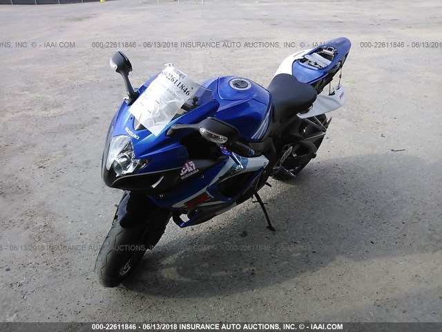 JS1GR7KA562108513 - 2006 SUZUKI GSX-R750 K6 BLUE photo 2