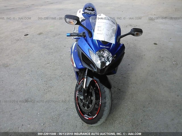 JS1GR7KA562108513 - 2006 SUZUKI GSX-R750 K6 BLUE photo 5