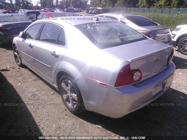 1G1ZC5E06CF212111 - 2012 CHEVROLET MALIBU 1LT ვერცხლისფერი ფოტო 3