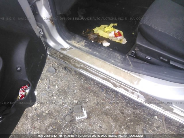 1G1ZC5E06CF212111 - 2012 CHEVROLET MALIBU 1LT ვერცხლისფერი ფოტო 6