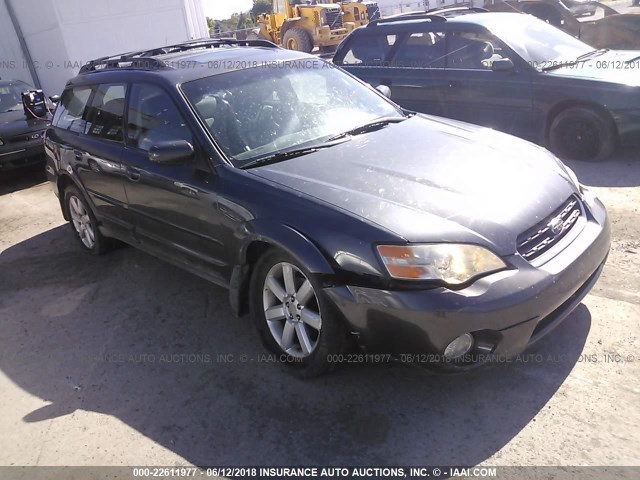 4S4BP62C677305708 - 2007 SUBARU LEGACY OUTBACK 2.5I LIMITED GRAY photo 1