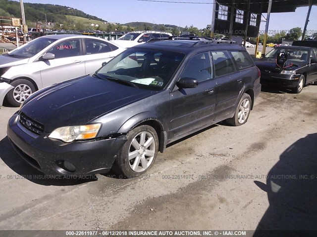 4S4BP62C677305708 - 2007 SUBARU LEGACY OUTBACK 2.5I LIMITED GRAY photo 2