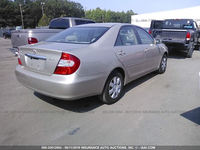 4T1BE32K44U937616 - 2004 TOYOTA CAMRY LE/XLE/SE ვერცხლისფერი ფოტო 4