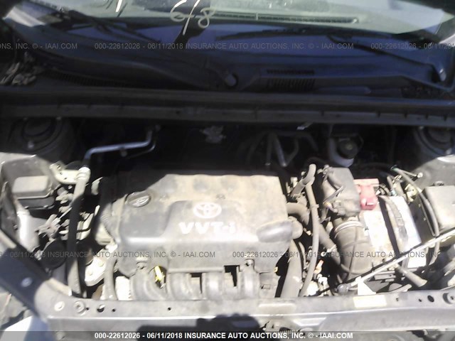 JTLKT324X64068684 - 2006 TOYOTA SCION XB Schwarz Foto 10