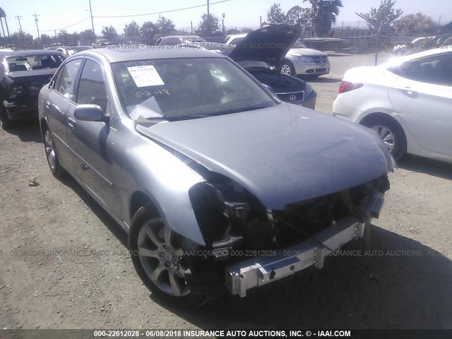 JNKCV51EX6M502858 - 2006 INFINITI G35 GRAY photo 1