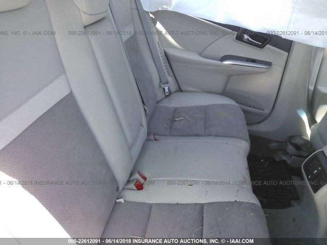 4T1BD1FK9EU106793 - 2014 TOYOTA CAMRY HYBRID/LE/XLE 红色 照片 8