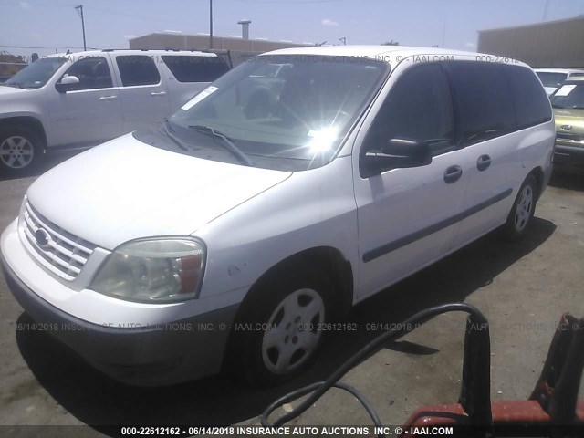 2FTZA54616BA29546 - 2006 FORD FREESTAR WHITE photo 1