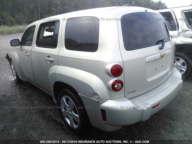 3GNCA13B59S565189 - 2009 CHEVROLET HHR LS GOLD photo 3