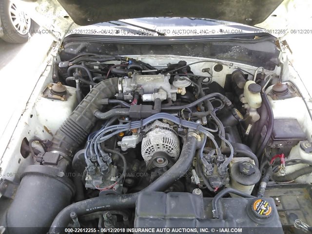 1FAFP45X0WF132724 - 1998 FORD MUSTANG GT WHITE photo 10