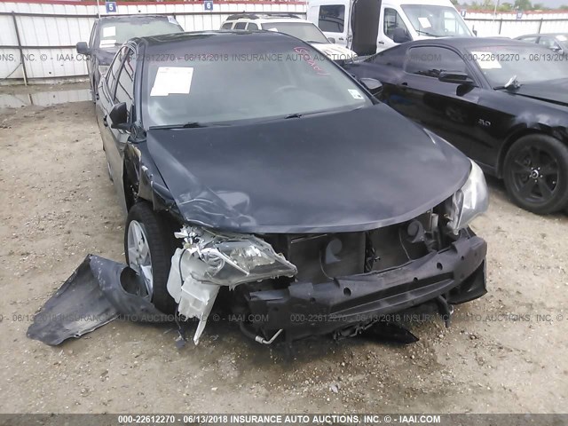 4T1BF1FK8CU127920 - 2012 TOYOTA CAMRY SE/LE/XLE BLACK photo 6