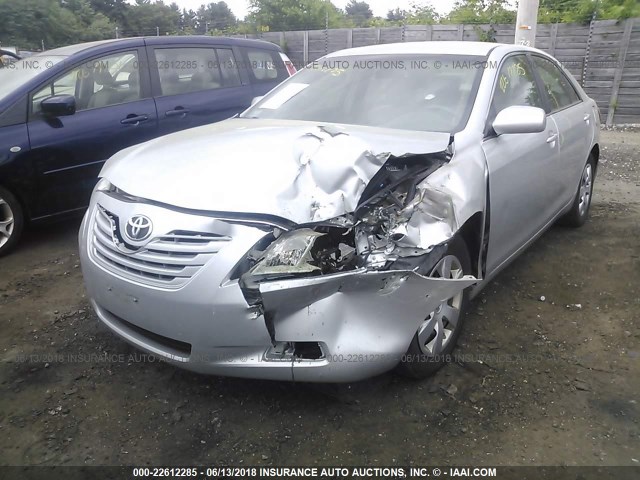 4T1BE46K88U232873 - 2008 TOYOTA CAMRY CE/LE/XLE/SE SILVER photo 6