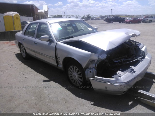 2MEBM7FV0AX616016 - 2010 MERCURY GRAND MARQUIS LS SILVER photo 1