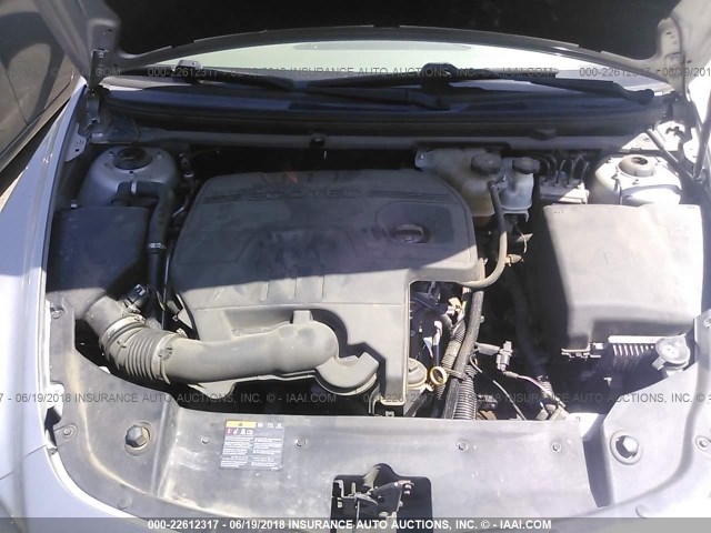 1G1ZA5E14BF102767 - 2011 CHEVROLET MALIBU LS SILVER photo 10