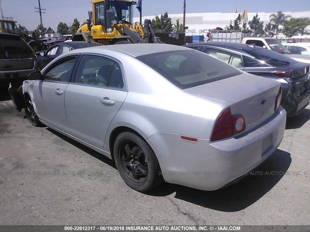 1G1ZA5E14BF102767 - 2011 CHEVROLET MALIBU LS SILVER photo 3