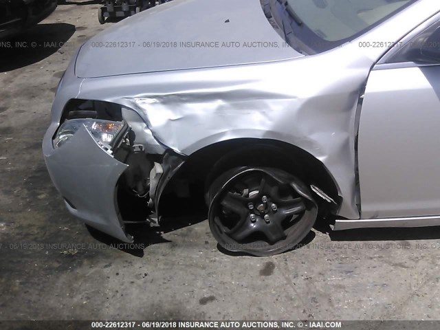 1G1ZA5E14BF102767 - 2011 CHEVROLET MALIBU LS SILVER photo 6