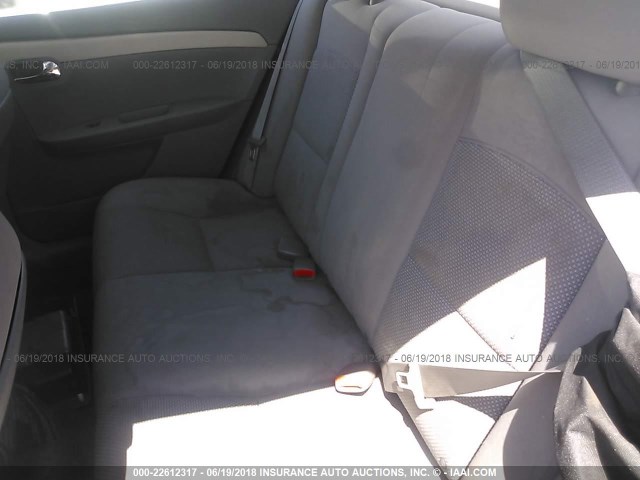 1G1ZA5E14BF102767 - 2011 CHEVROLET MALIBU LS SILVER photo 8