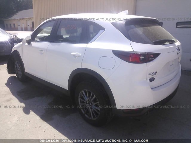 JM3KFBBL3H0134708 - 2017 MAZDA CX-5 SPORT WHITE photo 3