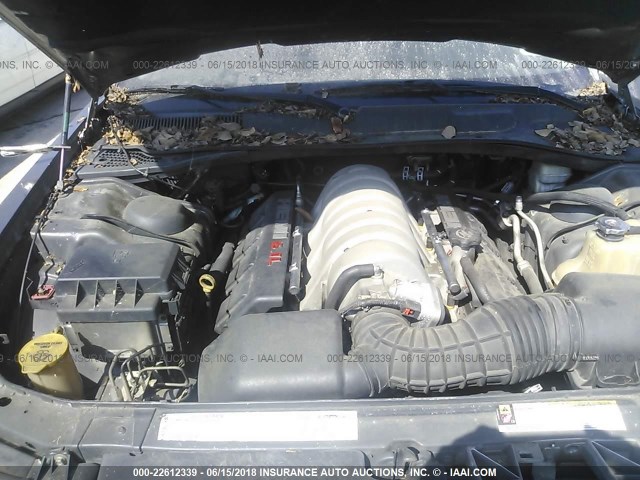 2C3LA43R46H121506 - 2006 CHRYSLER 300 GRAY photo 10