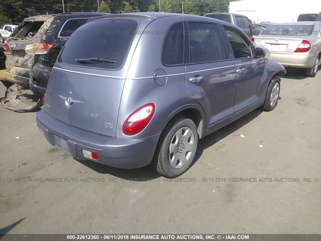 3A4FY58B17T583742 - 2007 CHRYSLER PT CRUISER TOURING GRAY photo 4